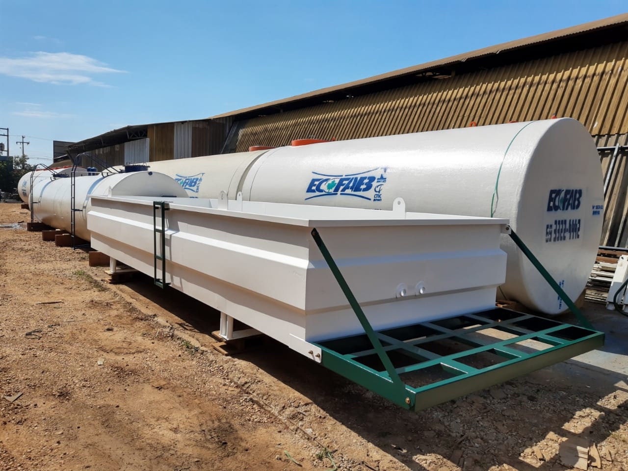 Bacia de Contenção Ecofab Tanques Ecológicos